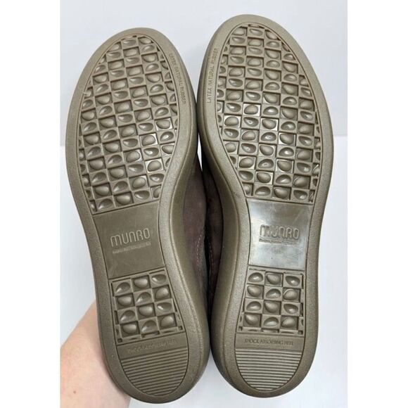 Munro Janis Slip On Sneaker‎ Size 10 Brown Leather Cushioned main image 8